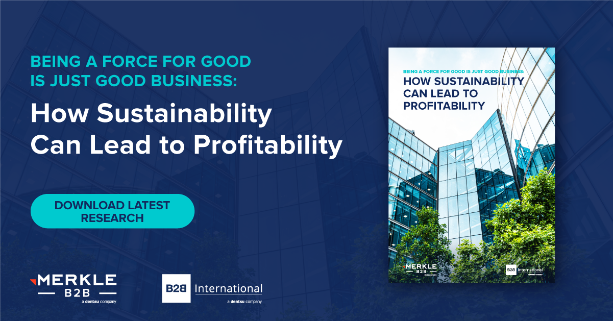 How Sustainability Can Lead To Profitability | B2B International